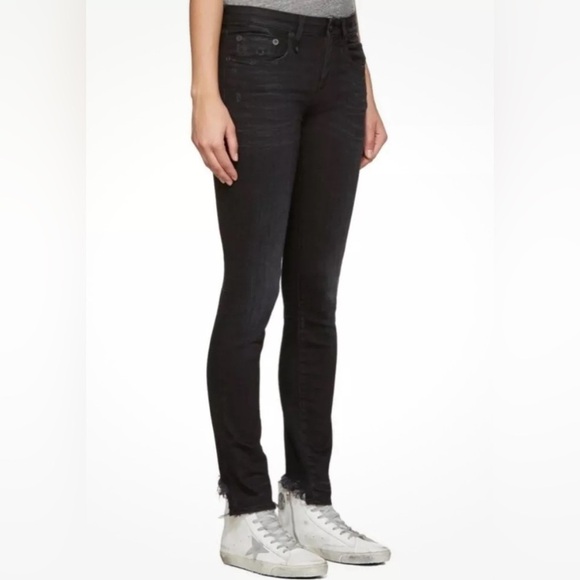 R-13 Allison Cropped Skinny Jeans in Stratford Size 25 - Picture 2 of 10